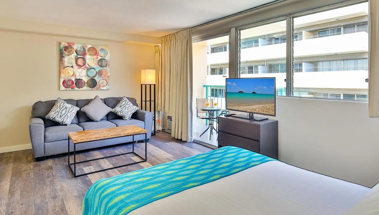 Apartamento City View Studio With Pool Access In Aloha Surf! Honolulu