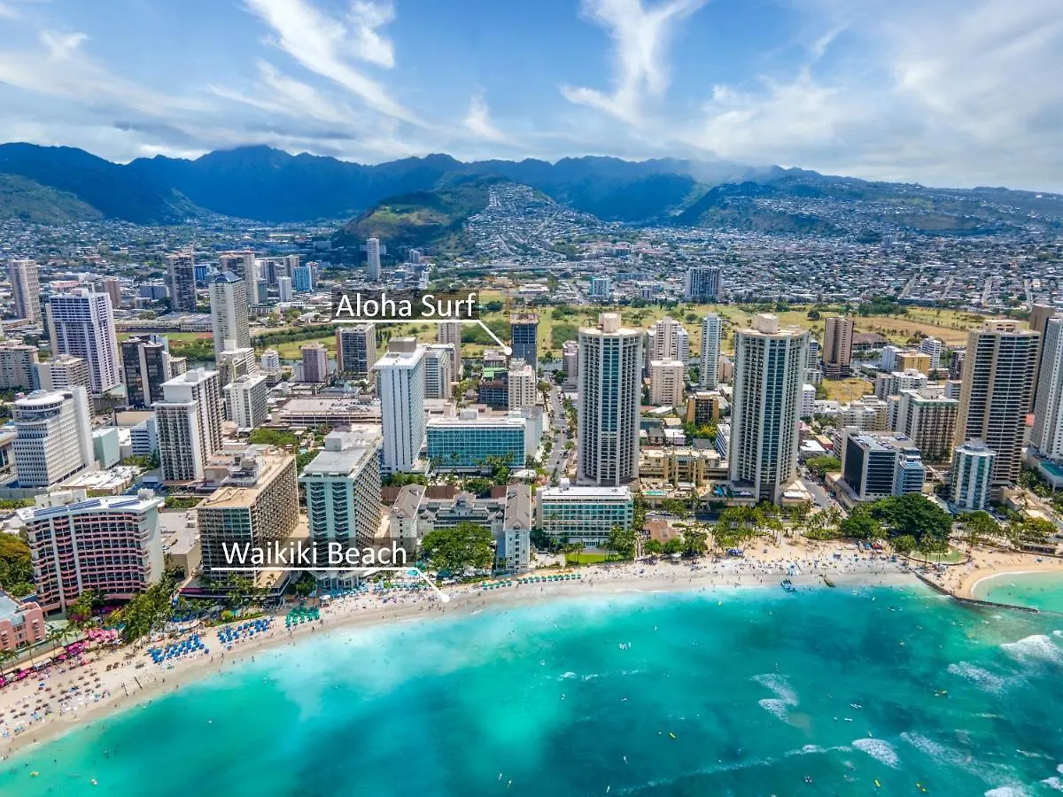 City View Studio With Pool Access In Aloha Surf! Honolulu