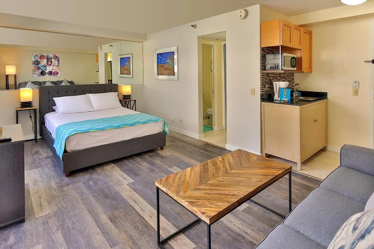 City View Studio With Pool Access In Aloha Surf! Гонолулу Апартаменты